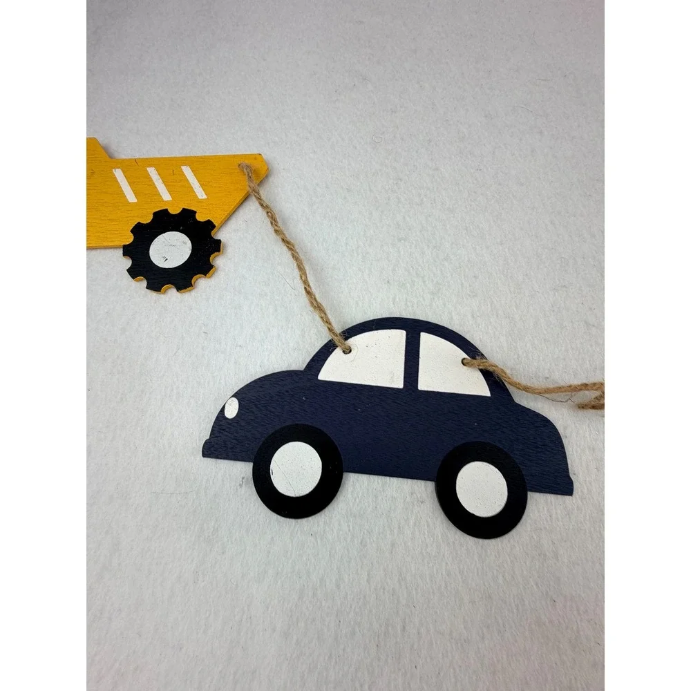 Hobby Lobby Wooden Cars Trucks Garland Kids Room Nursery Decor Vehicle Banner